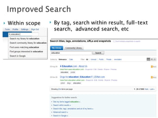 Share, Report, PresentSource: “social bookmarking using diigo”  http://bit.ly/4v76jC