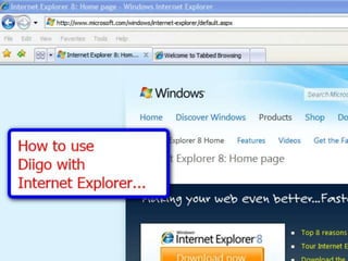 Diigo Howto With Ie Or Other Browser
