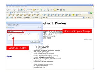 Share with your Group Add your notes 
