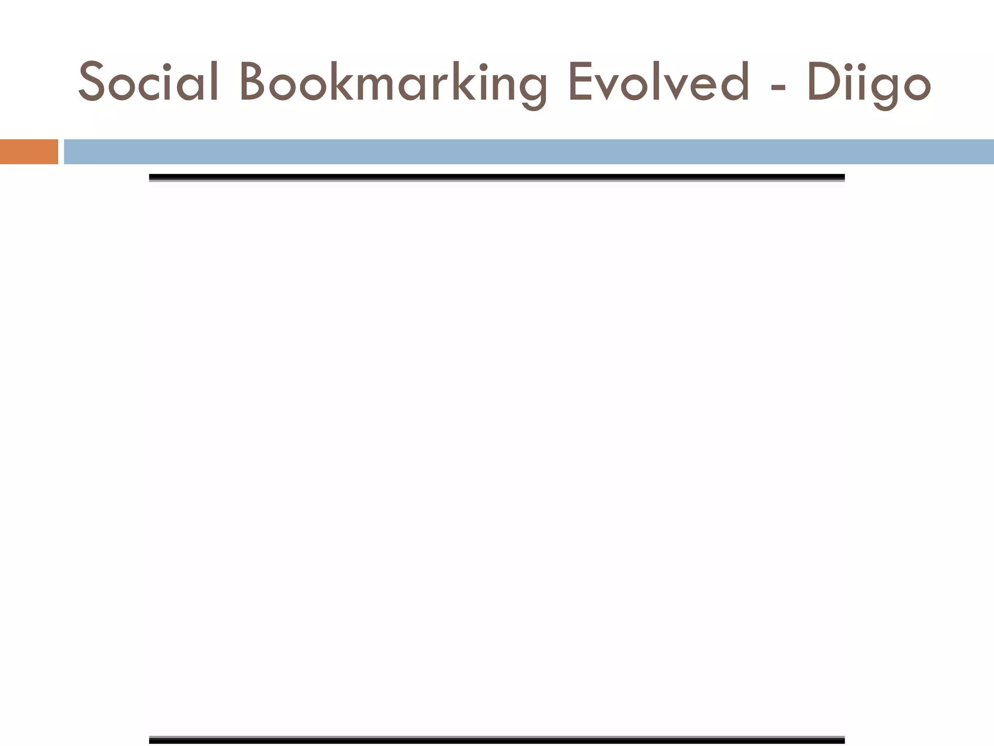 Dig Deeper with Diigo
