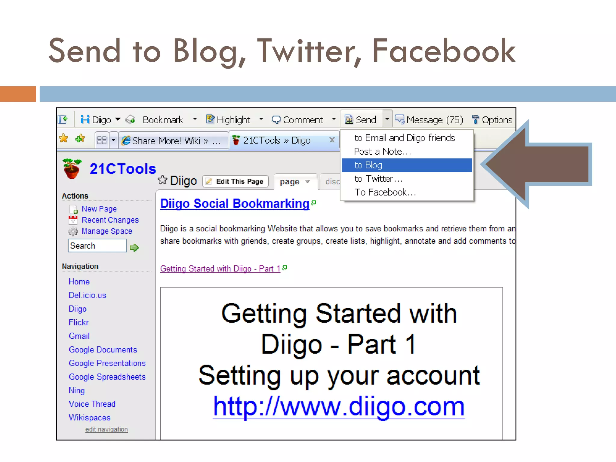 Dig Deeper with Diigo