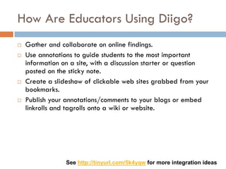 Dig Deeper with Diigo