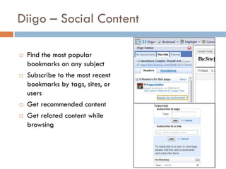 Dig Deeper with Diigo