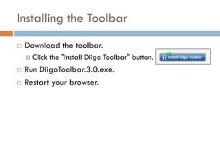 Dig Deeper with Diigo