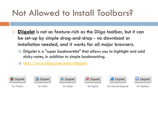 Dig Deeper with Diigo