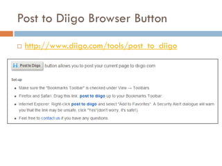 Dig Deeper with Diigo