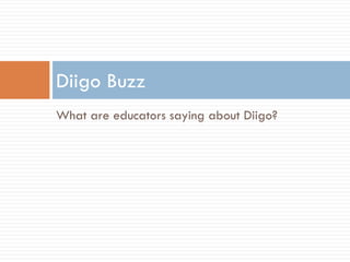 Dig Deeper with Diigo