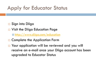 Dig Deeper with Diigo
