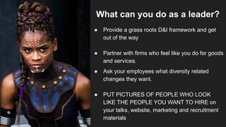 PEOPLE WHO LOOK LIKE THE PEOPLE WE WANT TO HIRE
 