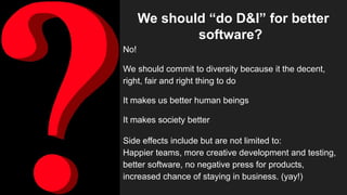 “If liberty means anything at all it means the
right to tell people what they do not want to
hear.”
 
