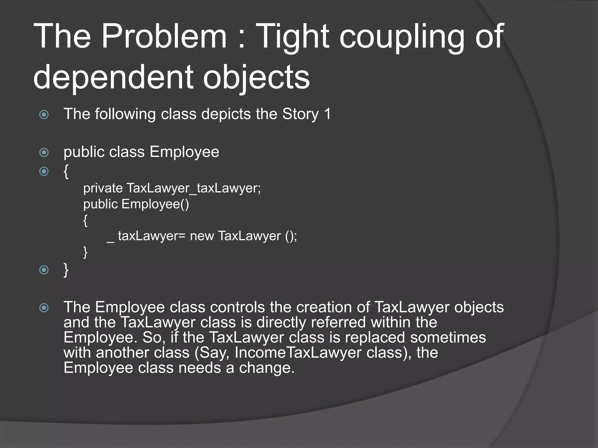 Dependency Injection Inversion Of Control And Unity | PPT | Free Download
