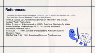Directry Guide Comprehensive Guide to Directories: Types, Uses, and Evaluation | PPTX