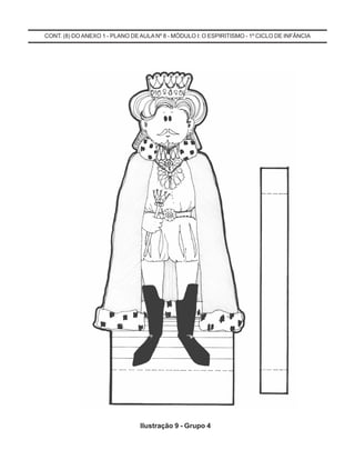 CONT. (8) DO ANEXO 1 - PLANO DEAULA Nº 8 - MÓDULO I: O ESPIRITISMO - 1º CICLO DE INFÂNCIA
Ilustração 9 - Grupo 4
 