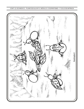 CONT. (3) DO ANEXO 2 - PLANO DEAULA Nº 9 - MÓDULO I: O ESPIRITISMO - 1º CICLO DE INFÂNCIA
Ilustração2
 