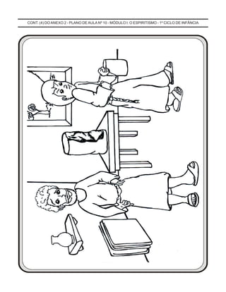 CONT. (4) DO ANEXO 2 - PLANO DEAULA Nº 10 - MÓDULO I: O ESPIRITISMO - 1º CICLO DE INFÂNCIA
 