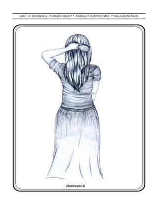 CONT. (2) DO ANEXO 2 - PLANO DEAULA Nº 1 - MÓDULO I: O ESPIRITISMO - 1º CICLO DE INFÂNCIA
(Ilustração 3)
 