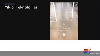 Yıkıcı Teknolojiler
Dijital Liderlik
 