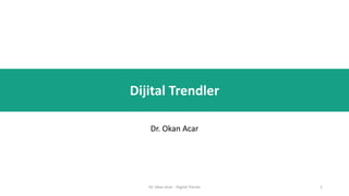 Dr. Okan Acar
Dijital Trendler
Dr. Okan Acar - Digital Trends 1
 