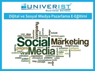 Dijital ve Sosyal Medya Pazarlama E-Eğitimi
 