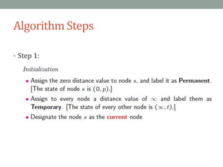 Algorithm Steps
• Step 1:
 