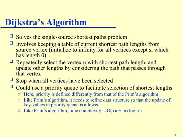 Dijkstra_Algorithm with illustarted example | PPT