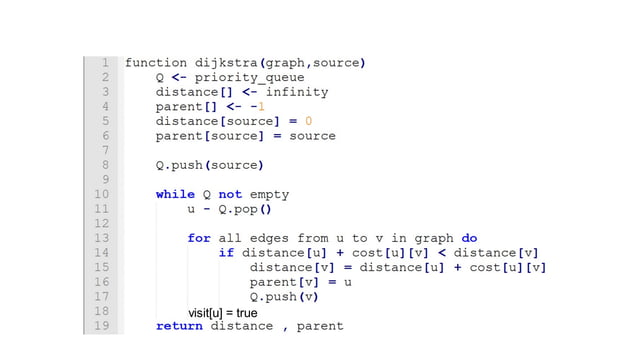 Dijkstra's algorithm Simulation Graph and Table | PDF