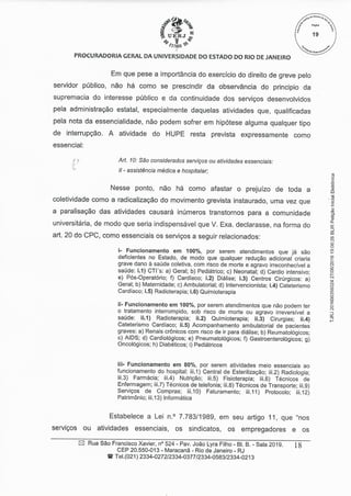 Dijur, tj e reitoria sobre dissidio de greve