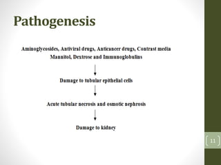 Drug induced kidney disease | PPTX