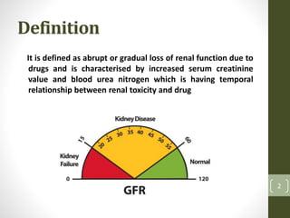 Drug induced kidney disease | PPTX