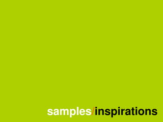     samples/inspirations
           
 