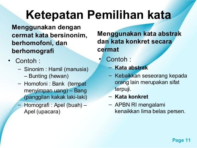 Andrea Blog Contoh Kata Konkret Dan Abstrak
