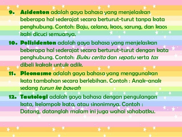 Diksi dan gaya bahasa