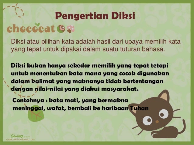 Diksi Dan Gaya Bahasa