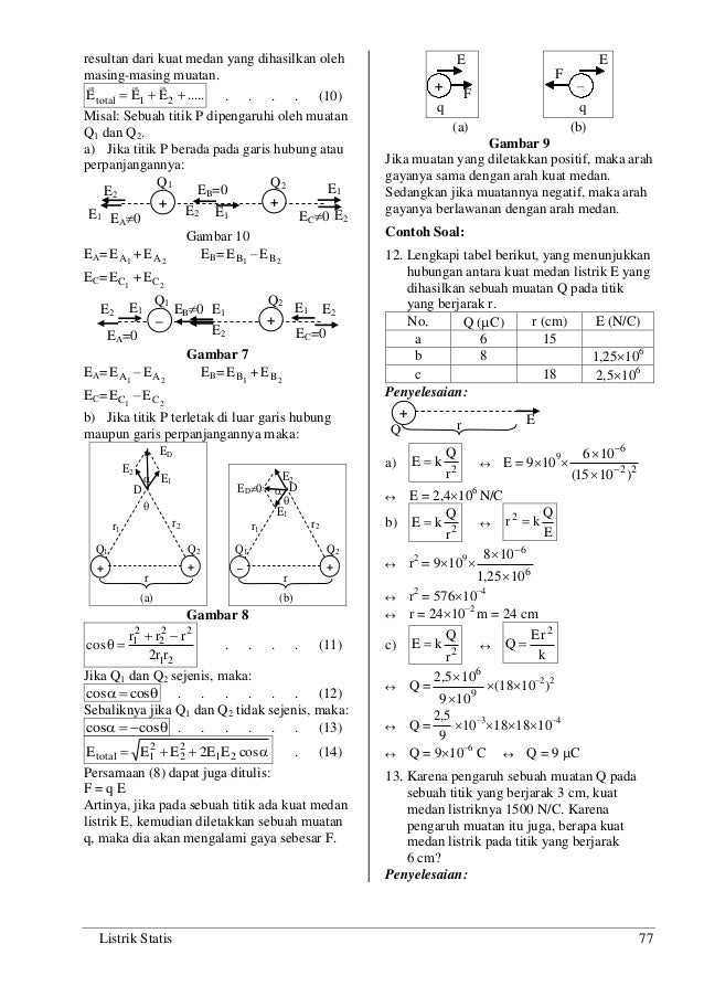 Diktat Fisika 12 Listrik Statis