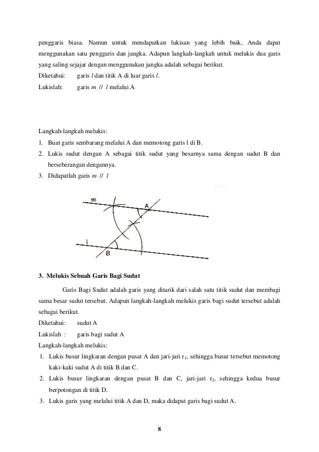 Diktat geometri melukis sudut