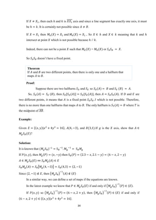 Diktat Geometri Transformasi (English) | PDF