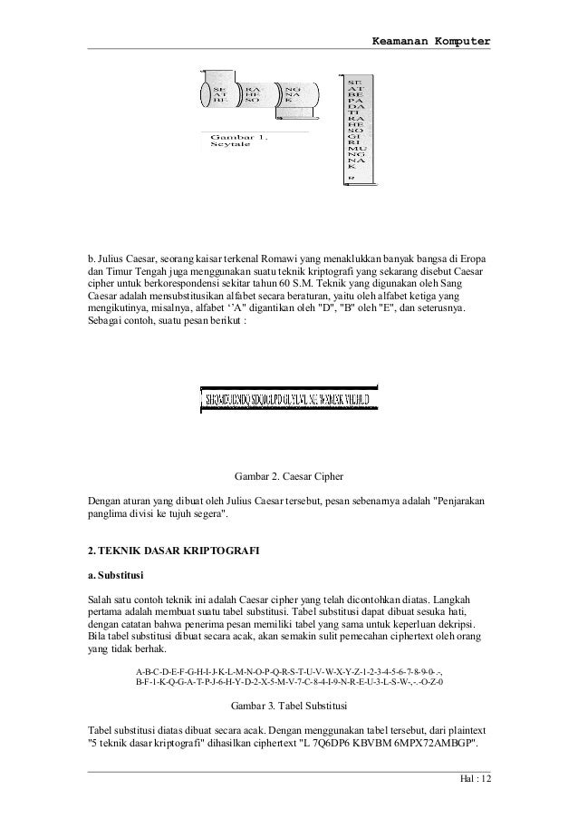 Program Kriptografi Caesar Cipher Dengan Java