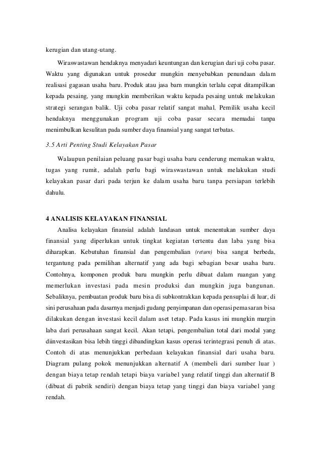 Diktat Studi Kelayakan Bisnis