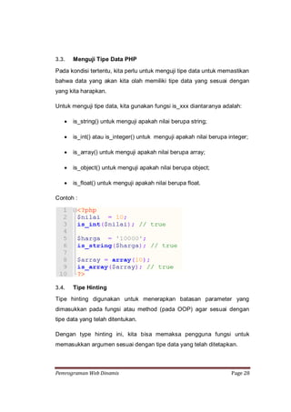 Pemrograman Web Dinamis | PDF