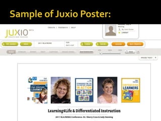 Sample of Juxio Poster: