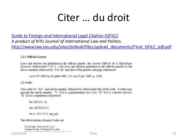 Actualite De La Normalisation De La Citation Des Documents Juridiques Actualite De La Normalisation De La Citation Des Documents Juridiques