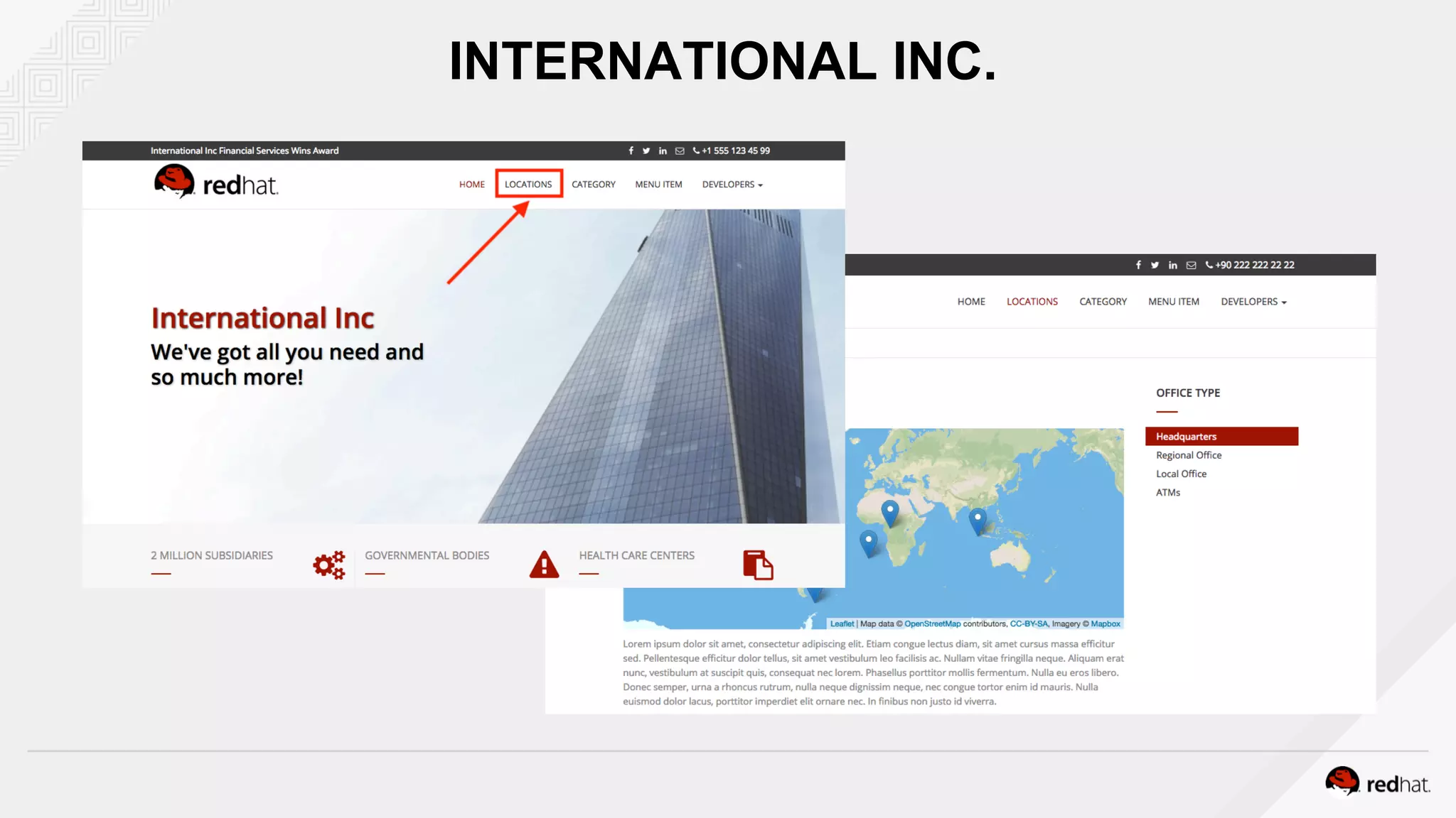 INTERNATIONAL INC.
 