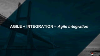 AGILE + INTEGRATION = Agile Integration
 