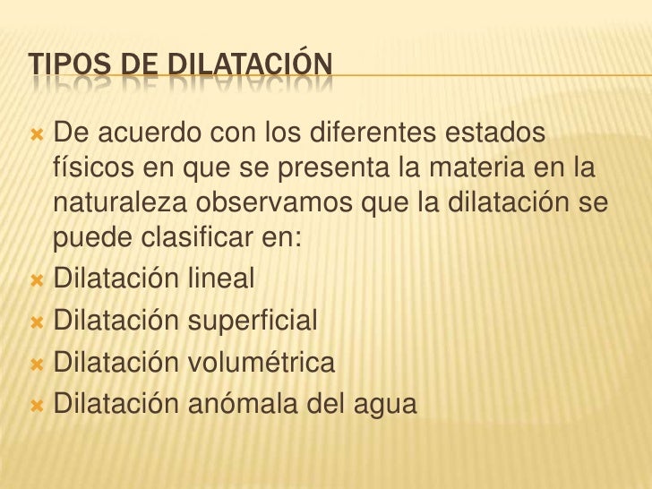 Dilatación