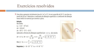 Exercícios resolvidos
 