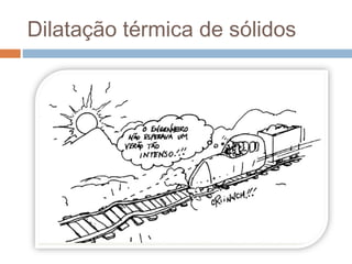 Dilatação térmica de sólidos
 