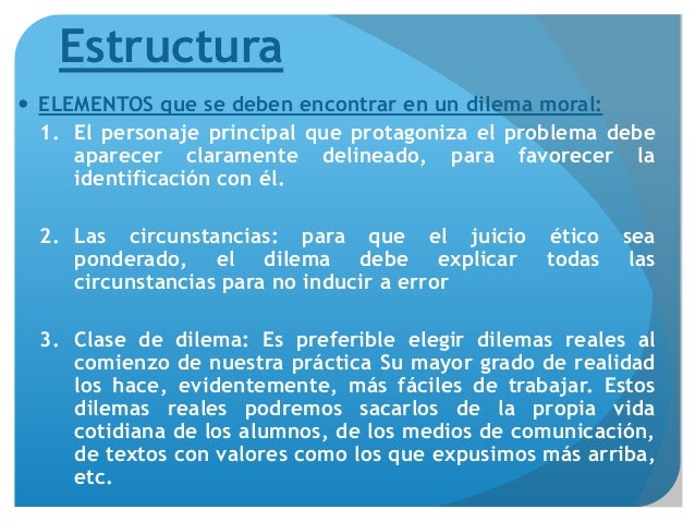 Dilemas morales ucv