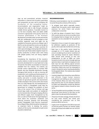 Dilemma and Future of Poultry Industry in Bangladesh  An Analysis