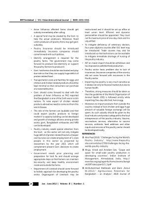 Dilemma and Future of Poultry Industry in Bangladesh  An Analysis