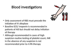 Patient Rbs Dilemma in thrombolysis in acute stroke patients | PPTX